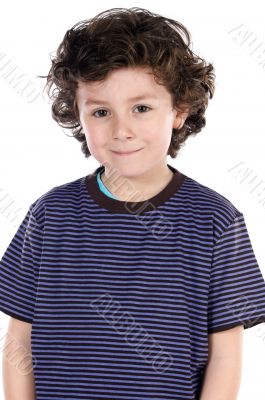 Small handsome boy