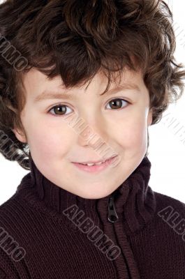 Small handsome boy