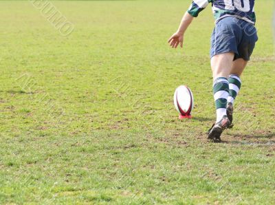 rugby kicker