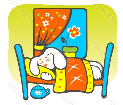 sleeping puppy