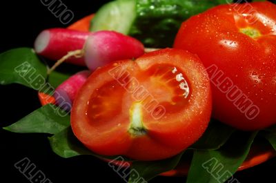 Fresh vegetables