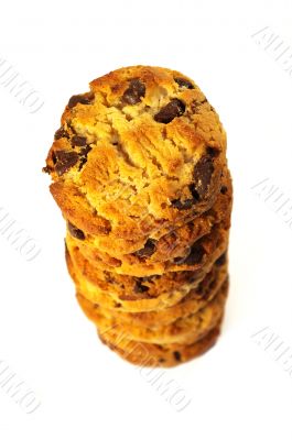 Cookies with chocolate