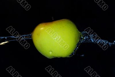 apple motion in cold  water
