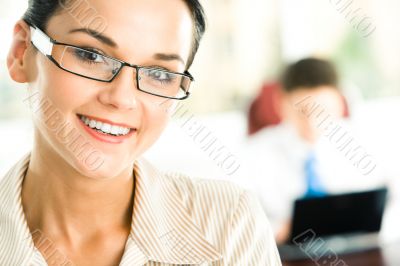 Face of woman