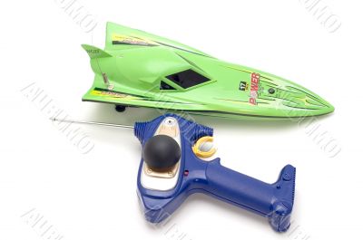 Remote control and boat