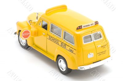 school bus toy