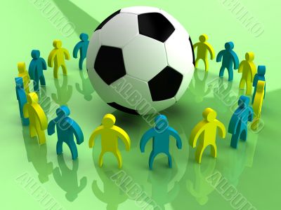 Life round football