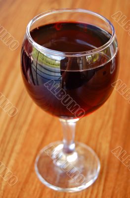 glass of wine