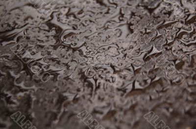drops on a table