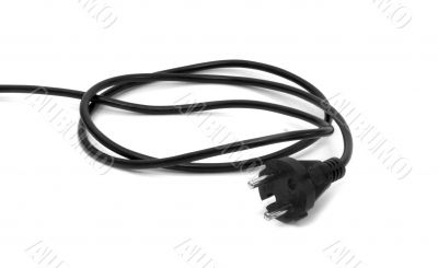 Electric plug with wire