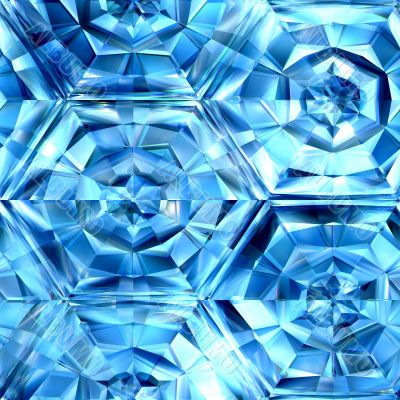 Icy honeycomb