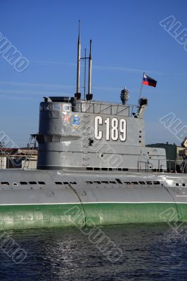 Old Soviet submarine