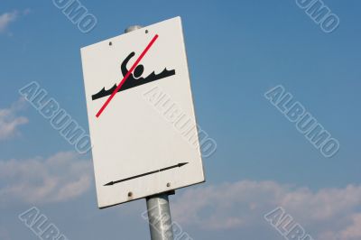 No Swimming