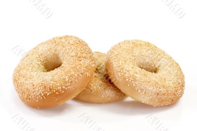 Three Bagels