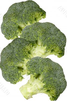 Raw broccoli