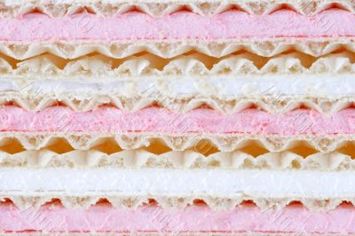 Marshmallow wafers
