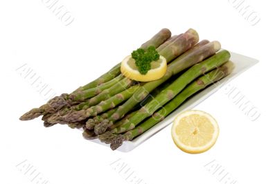 Asparagus with lemon
