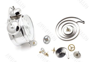 clock with clockwork