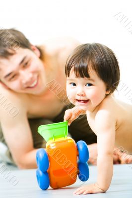 Playful kid