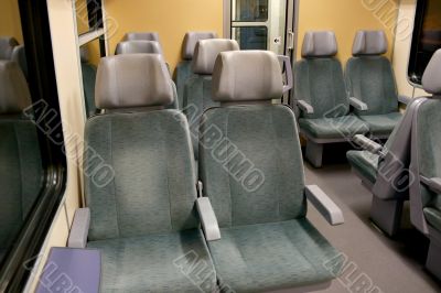 Train interior