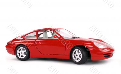 Lateral view of a great car.