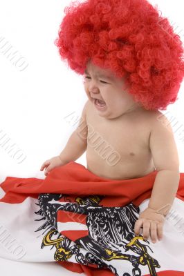 Baby as an Austria-Fan