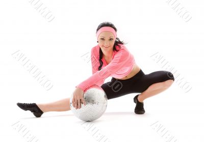 disco ball dancer