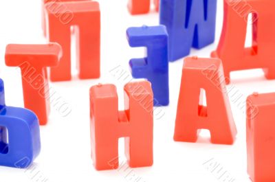 colored letter macro