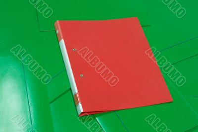 Red folder
