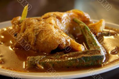 Fish curry