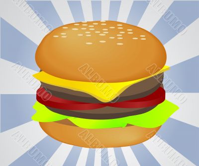 Hamburger illustration