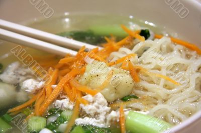 Chinese noodle soup