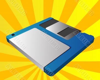 3 1/2` floppy diskette