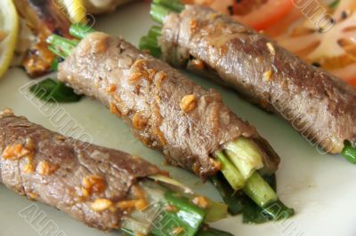 Beef rolls