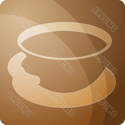 Abstract beverage brown