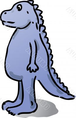 Cartoon dinosaur