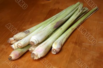 Fresh lemongrass