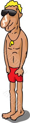 Lifeguard illustration