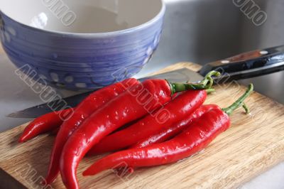 Fresh chillis
