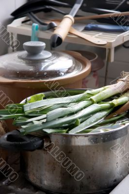 Kitchen vegetables