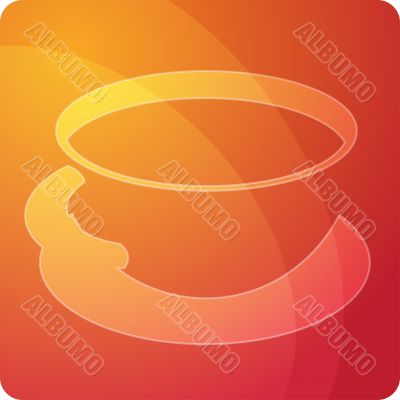 Abstract beverage orange
