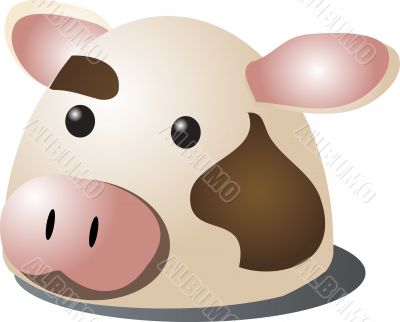 Cow cartoon