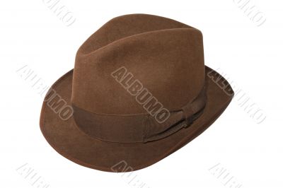 Brown hat