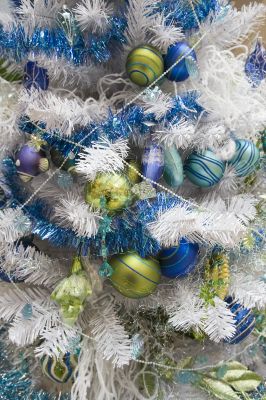 adorned Christmas tree