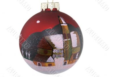 Christmas balls hand painted