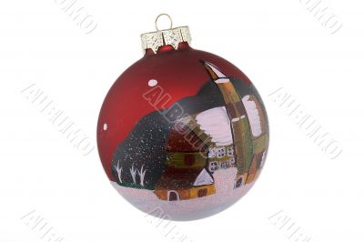 Christmas balls hand painted