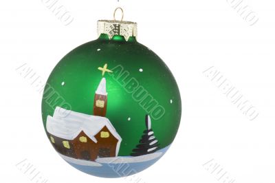 Christmas balls hand painted