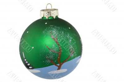 Christmas balls hand painted