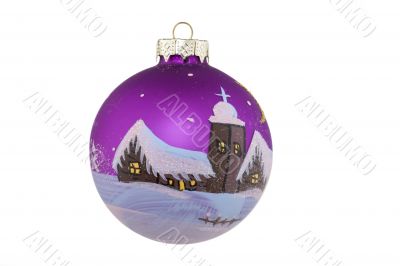 Christmas balls hand painted