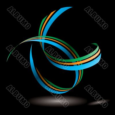 ribbon swoosh